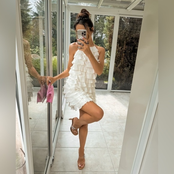 Zara Tan Heels with Clear Straps - Picture 6 of 6